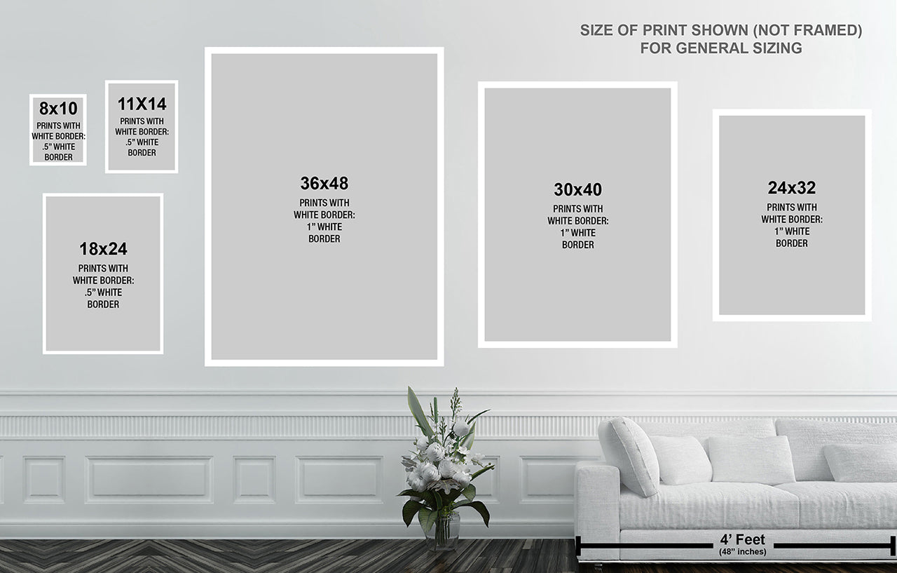 Hydrangeas By The Lake Poster by Rich Sladek (frame not included