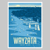 Wayzata Yacht Club, Lake Minnetonka Poster by Rich Sladek (frame not included)