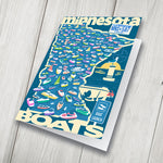 Minnesota Boats, Greeting Card