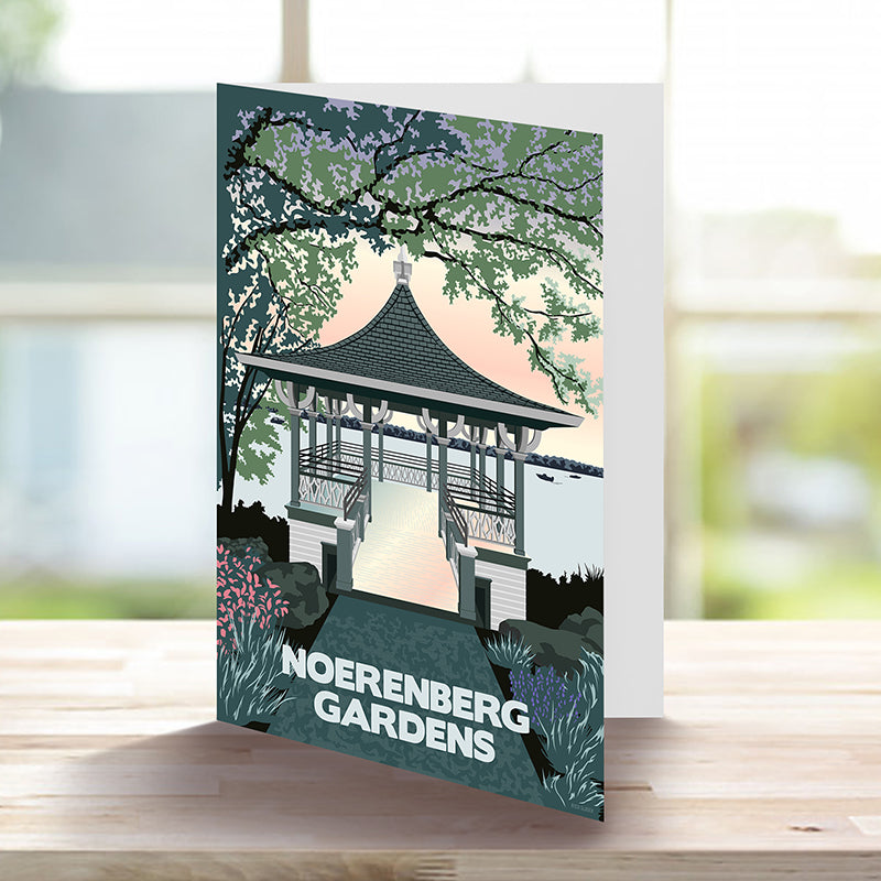 Noerenberg Gardens on Lake Minnetonka Greeting Card