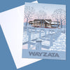 Wayzata Depot on Lake Minnetonka Greeting Card